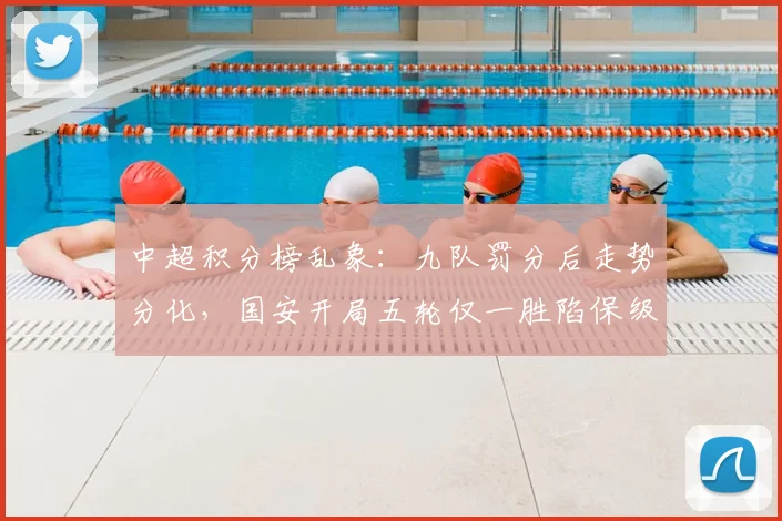 中超积分榜乱象：九队罚分后走势分化，国安开局五轮仅一胜陷保级区